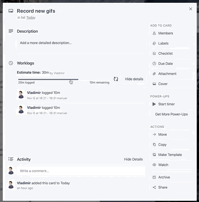 Calendar view